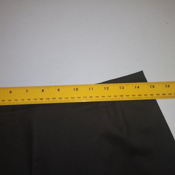 Barney's New York Ladies Size 8 Dark Brown Lined Made in Italy Lined Skirt - Picture 8 of 9
